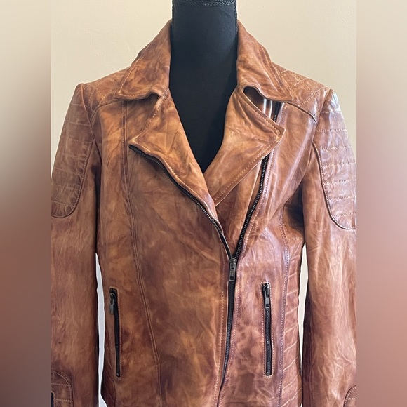 Scully Jackets & Coats Nwot Scully Sanded Leather Jacket Poshmark